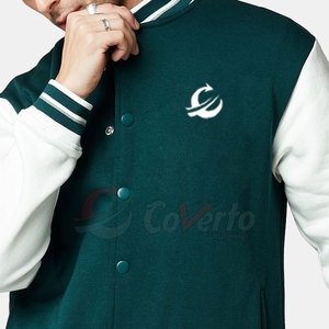 Durable Construction And <b>Smart</b> Fit <b>For</b> Everyday Winter <b>Jacket</b> Wear Classic Varsity <b>Jacket</b> Regular Sleeve Fleece Casual Wear - Product Image 5