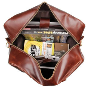 Sacs à dos en cuir véritable très demandés, légers et décontractés, sac de voyage en cuir véritable - Product Image 6