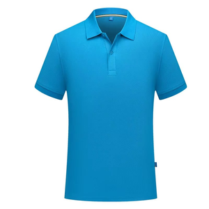 Polo vierge 100 % coton pour homme, personnalisable avec logo brodé ou imprimé, motif uni sur tissu toile – Vente en gros - Product Image 2