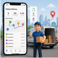 Desarrollo de Software para la Planificación de Rutas de Operaciones de Entrega Empresarial, Soluciones de Automatización con IA, Compatible con Internet y MAC