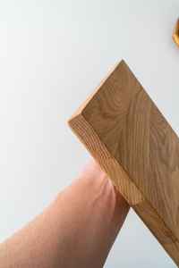 Tabla de Cortar y Plato para Servir de Bambú, Duradera, Forma Rectangular, 12 mm de Grosor, Apta para Lavavajillas - Product Image 4