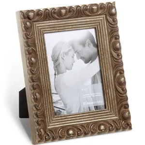 Cadre photo en bois naturel pour salon, chambre, bureau et table, idéal pour les portraits de famille, les cadeaux de fêtes et la décoration intérieure - Product Image 3