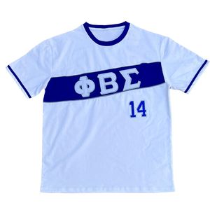 Camiseta Blanca Premium de Phi Beta Sigma para Hombre, Ajuste Cómodo, Prenda de Alta Calidad para Fraternidad Griega, Ropa Casual - Product Image 1
