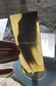 แผ่นเปล่าทำจากเขาควายขัดเงาคุณภาพสูง สำหรับทำกรอบแว่นตาและด้ามมีด ทนน้ำ - Product Image 2