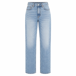 New Elastic Waist Stretch Denim Solid Plus Size Breathable Quick-Dry Summer Eco-Friendly High Quality Sand Washed Streetwear - Product Image 2