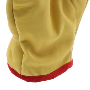 Guantes de conductor de cuero vacuno de primera calidad, resistentes, precio al por mayor, guantes de seguridad para jardinería y trabajo, para venta en línea - Product Image 6