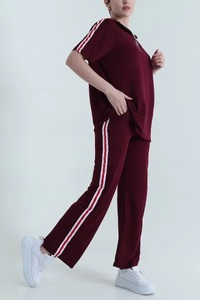 Nouveau style de survêtement décontracté 2 en 1 pour femmes enceintes, en tissu écologique à séchage rapide, pour l'entraînement sportif - Product Image 2
