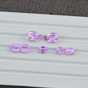 Piedra Semipreciosa de Kunzita Natural de Alta Demanda, Varias Formas, Lote al por Mayor, Anillo de Piedra de Nacimiento de Febrero, Colección de Joyería de Año Nuevo - Product Image 4