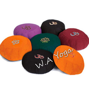 เบาะนั่งสมาธิ GULLSTAR YOGA INDUSTRY แบบเป็นมิตรต่อสิ่งแวดล้อม ลายดอกบัว ทำจากโพลีเอสเตอร์ ซักได้ เหมาะสำหรับผู้ใหญ่ ใช้สำหรับโยคะและพิลาทิส ขายส่ง - Product Image 2