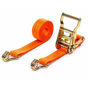 Sangle à cliquet haute résistance 38 mm 2000 kg fabriquée en sangle polyester industrielle pour la logistique et le transport de marchandises - Product Image 1