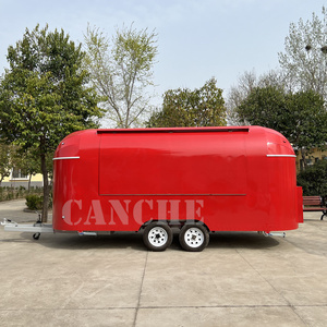 2025 Offre Spéciale Fast Food Trailer Dot Crème glacée multifonctionnelle Camions alimentaires mobiles Van Chariot à café - Product Image 1