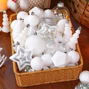 Juego de 100 Adornos Navideños de Plástico Irrompible, Bolas Decorativas para Árboles de Navidad, Bodas y Fiestas - Product Image 3