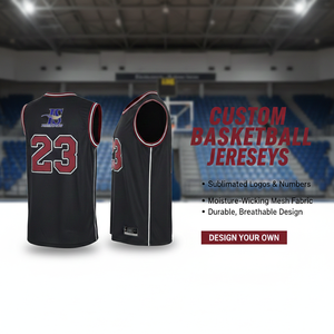 Camiseta de Baloncesto Personalizada Premium con Transferencia Térmica, Diseña Tu Propio Uniforme de Equipo, Malla Sólida Transpirable de Secado Rápido, Sin Mangas, 100% Profundo - Product Image 4