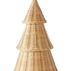 Elegante Guirnalda Esférica de Ratán para Mesa, Adorno Ecológico para Árbol de Navidad, la Mejor Opción para las Fiestas, Serie de Modelos de Tendencia - Product Image 2