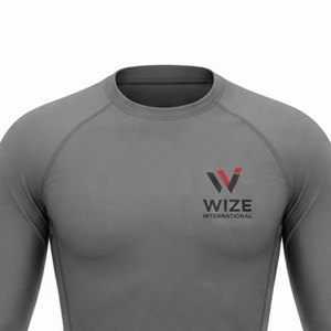 Ropa de Gimnasio Personalizada 2026, Diseña Tu Propia Camiseta de Compresión de Alta Calidad para Hombre, Ideal para BJJ y MMA - Product Image 4