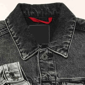 Nouvelle veste en jean pour homme, design tendance, haute qualité, prix de gros, vestes en jean délavées sur mesure pour homme - Product Image 5