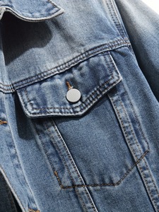 Hot Selling Men's <b>Coats</b> Classic Trendy Fashion Blue <b>Denim</b> Jacket Men Jean Slim Male Casual Cowboy Jackets Regular Fit Autumn - Product Image 6