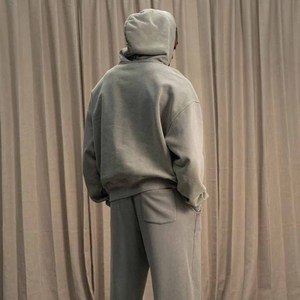 Sudadera con Capucha Premium de la Marca God Is Good, con Bordado de la Frase 'God Blessed', en Felpa Francesa de Algodón Grueso - Product Image 4