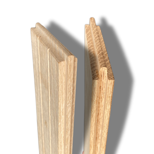 Planchers de tuiles en bois massif antique en chêne blanc Design moderne Plancher de bois dur intérieur assemblé Planchers de bois naturel - Product Image 4