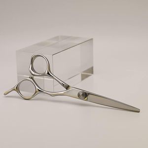 Stainless Steel Hair Scissors Curved Salon <b>Shears</b> Professional Barber Cutting Scissors for Barbering - Product Image 2