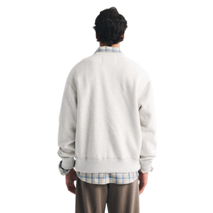 Sweat à capuche unisexe blanc personnalisé en molleton 100 % coton, coupe oversize avec poche, logo discret sur la poitrine, écologique et de qualité supérieure - Product Image 5
