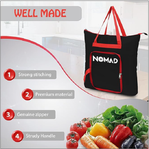 Travel Shopping <b>Bags</b> 20L <b>30L</b> Lightweight Reusable Grocery Carry Tote Folds into Pocket for Daily Use - Product Image 5