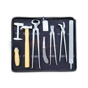 Kit de Herramientas Profesional de Alta Resistencia para el Cuidado de Caballos, Alicates para Pezuñas, Acero Duradero, para Recortar, Reparar y Arreglar Pezuñas Equinas - Product Image 1