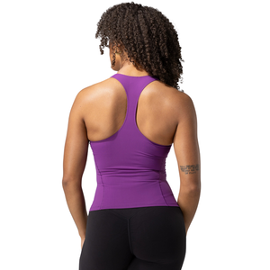 Camiseta Deportiva Ligera para Mujer, Estilo Racerback, Color Neón, Elástica, para Yoga, Gimnasio, Entrenamiento, Ropa Deportiva Activa - Product Image 4