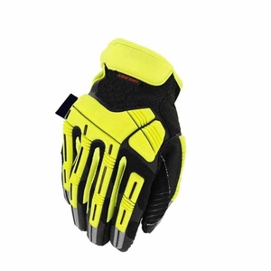 Guantes Mecánicos de Cuero Sintético Amara, Compatibles con Pantalla Táctil, Transpirables, con Protección Contra Impactos, Fluorescentes - Product Image 4
