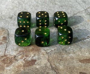 Dés en résine polyédriques pour jeux de rôle de table, jeux de société, activités et joueurs - Product Image 3