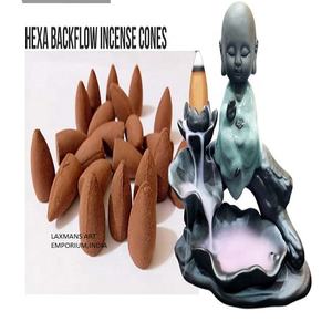 กรวยธูปหอมกลิ่นเวทีค อโรมาติกา อินเดีย 100% จากธรรมชาติ กลิ่นหอมแบบมาซาลา คละกลิ่น ขายส่ง - Product Image 5