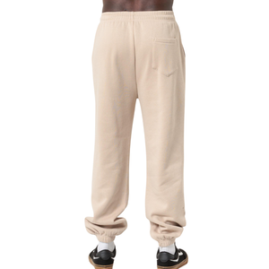 Customized <b>Men</b> Vertical Print Fleece <b>Trousers</b> Relaxed Fit <b>Drawstring</b> Waist Streetwear Pants OEM Apparel Maker Wholesale Supplier - Product Image 2