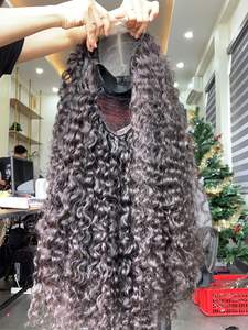 Extensiones de Cabello Humano Remy Rizado Eurasio 100% Virgen de Lujo Vietnamita, Kinky/Jerry Curl, Todos los Colores, Teñibles, 100g, Trama Individual - Product Image 5