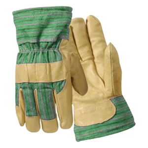 Gants de sécurité américains haut de gamme en cuir de buffle, résistants à l'abrasion, certifiés CE, épaisseur 11 oz, antistatiques - Product Image 4