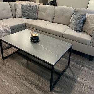 Modern Wood <b>Coffee</b> <b>Table</b> With Storage Shelf Living Room Furniture - Product Image 6