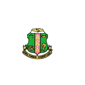 Green Pink and Gold Shield Iron On Embroidered Patch Premium Applique Badge for Jackets Backpacks <b>Hats</b> and Uniforms - Product Image 3