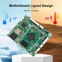 Placa Base Portworld RK3566 para Panel de Control de Hogar Inteligente, Sistema Operativo Android Linux, 2GB de RAM, 32GB EMMC, MIPI DSI, PoE, Pantalla Táctil