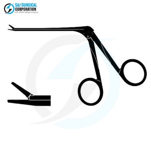 Pinzas Aurales Hough, Instrumento Manual Profesional de Acero Inoxidable, Juego de Instrumentos Quirúrgicos para Procedimientos de Otorrinolaringología y Otología - Product Image 2