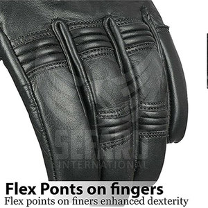 Genuine Leather Full Finger Racing Motorbike <b>Gloves</b> Premium Quality Motorbike <b>Gloves</b> For Sale - Product Image 5