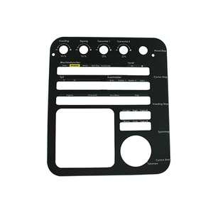 Autocollant graphique adhésif imperméable personnalisé pour panneaux de commande industriels avec taille et couleur sur mesure - Product Image 3