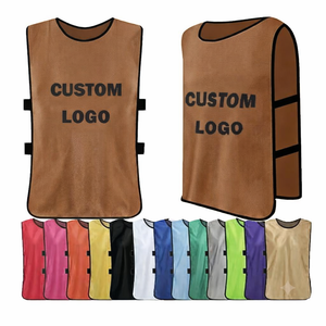 High quality Custom polyester Soccer <b>Training</b> <b>Bib</b> Vest Breathable Football Practice solidcolor Team Scrimmage Sport <b>Training</b> <b>bib</b> - Product Image 1