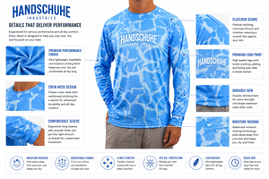 T-shirt de pêche à manches longues à séchage rapide sur mesure, chemises imperméables, vêtements de sport, sublimation intégrale, coton polyester, chemises pour homme - Product Image 5
