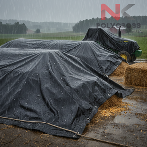 <b>Multi</b> Purpose Heavy Duty Sheet Waterproof Cover for Outdoor Storage and <b>Transport</b> for Best Price - Product Image 3