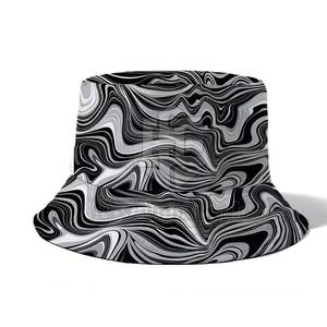 Sombreros de cubo personalizados de alta calidad para mujer, sombreros de cubo estampados, logotipo personalizado, precio al por mayor - Product Image 4