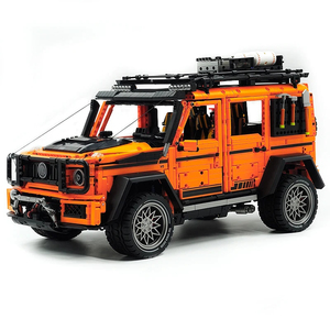 High-quality New GULY 10642 MOC Technical RC City SUV Off-Road Building Block Assembly Car Brick Model DIY Toys Boy Birthday Gif - Product Image 1