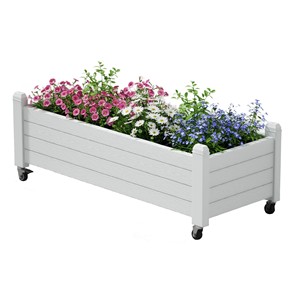 Wholesale Acacia <b>Wood</b> Planter with Trellis - <b>Rustic</b> Garden Feature - Product Image 4