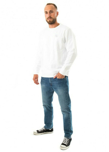 Sweat-shirts personnalisés en gros à col rond en molleton bouclette, sweat-shirt uni à manches longues décontracté pour hommes - Product Image 4