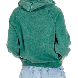 Sudaderas con Capucha para Mujer, Diseño Moderno, Felpa de Algodón, Lavado Ácido/Sudaderas Personalizadas con Estampado Personalizado - Product Image 5