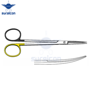 Tijeras Joseph de 15 cm / 6 Pulgadas, Curvas, con Una Hoja Dentada, Super Cut TC, Tijeras Quirúrgicas de Acero Inoxidable de Primera Calidad y Precisión - Product Image 2