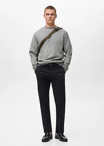 Sweat-shirt streetwear pour homme sur mesure à bas prix, coupe classique, mode masculine, col rond, vente en gros - Product Image 6